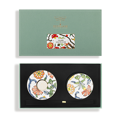 Coffret figuier goutte d'or