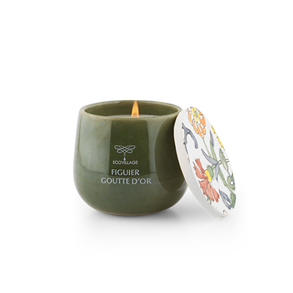 Bougie parfumée figuier goutte d'or