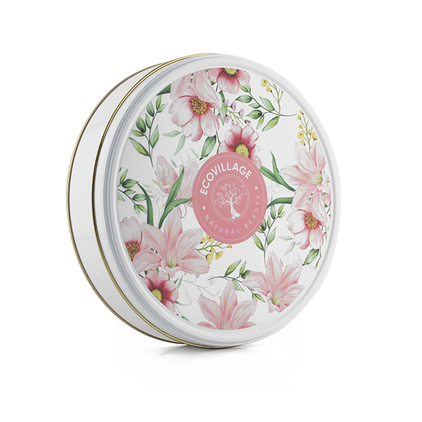 coffret boite rose musqué